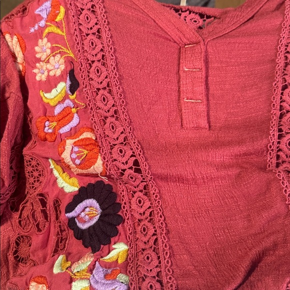 Free People Serafina Embroderied Top - Picture 4 of 4